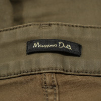 Massimo Dutti Jeans aus Baumwolle in Oliv