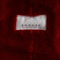 Bogner Jacke/Mantel aus Leder in Rot