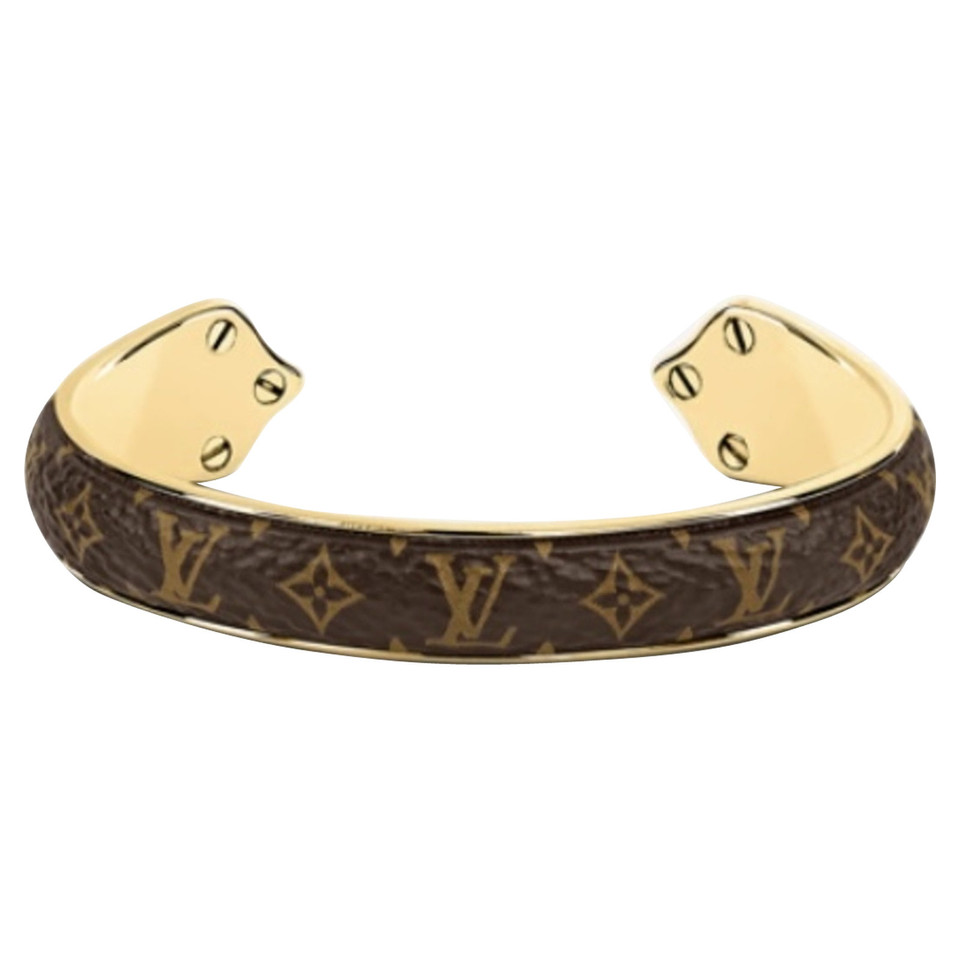 Louis Vuitton Armreif/Armband in Braun