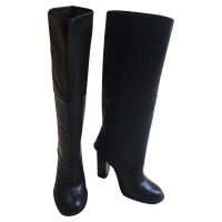 Tibi Boots Leather in Black