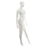 Hervé Léger Kleid in Creme