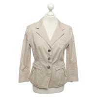 Prada Blazer aus Baumwolle in Beige