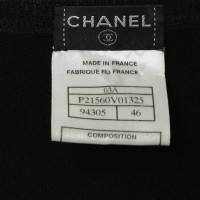 Chanel Maglia camicia in nero