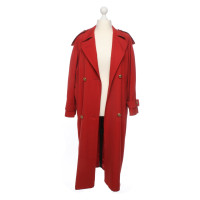 Burberry Jacket/Coat Wool in Red