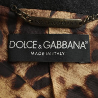 Dolce & Gabbana Melierter Wollmantel