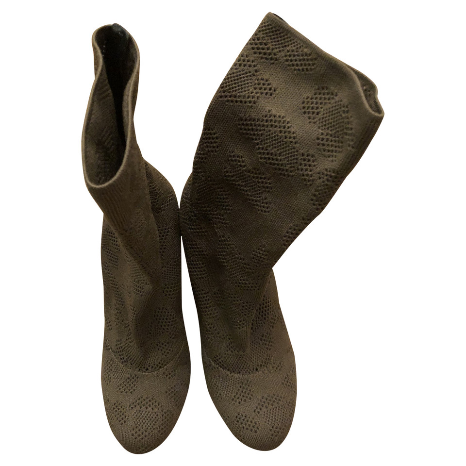 Francesco Russo Ankle boots in Khaki