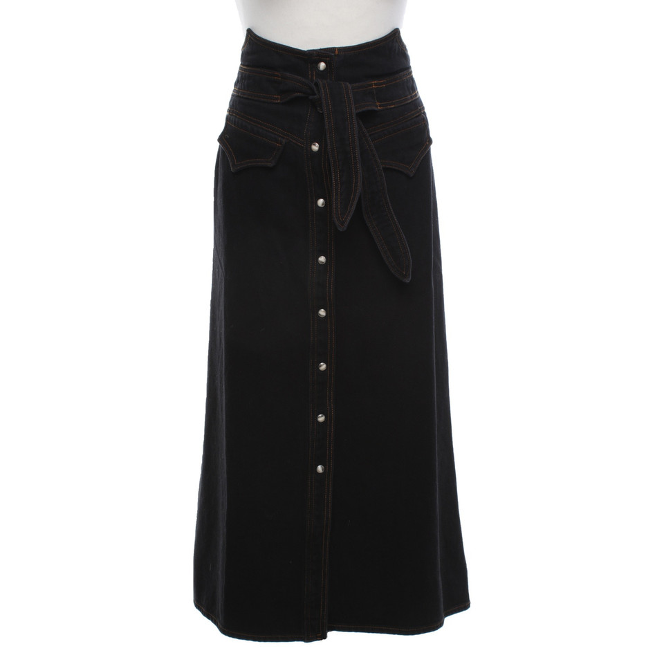 Nanushka  Skirt Cotton in Black