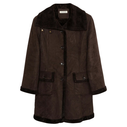 Pierre Balmain Jacket/Coat in Brown