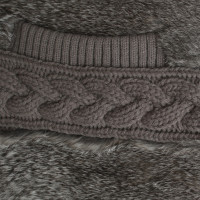 Oakwood Fur Vest in grigio
