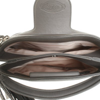 Tod's Thea Bag Small aus Leder in Grau