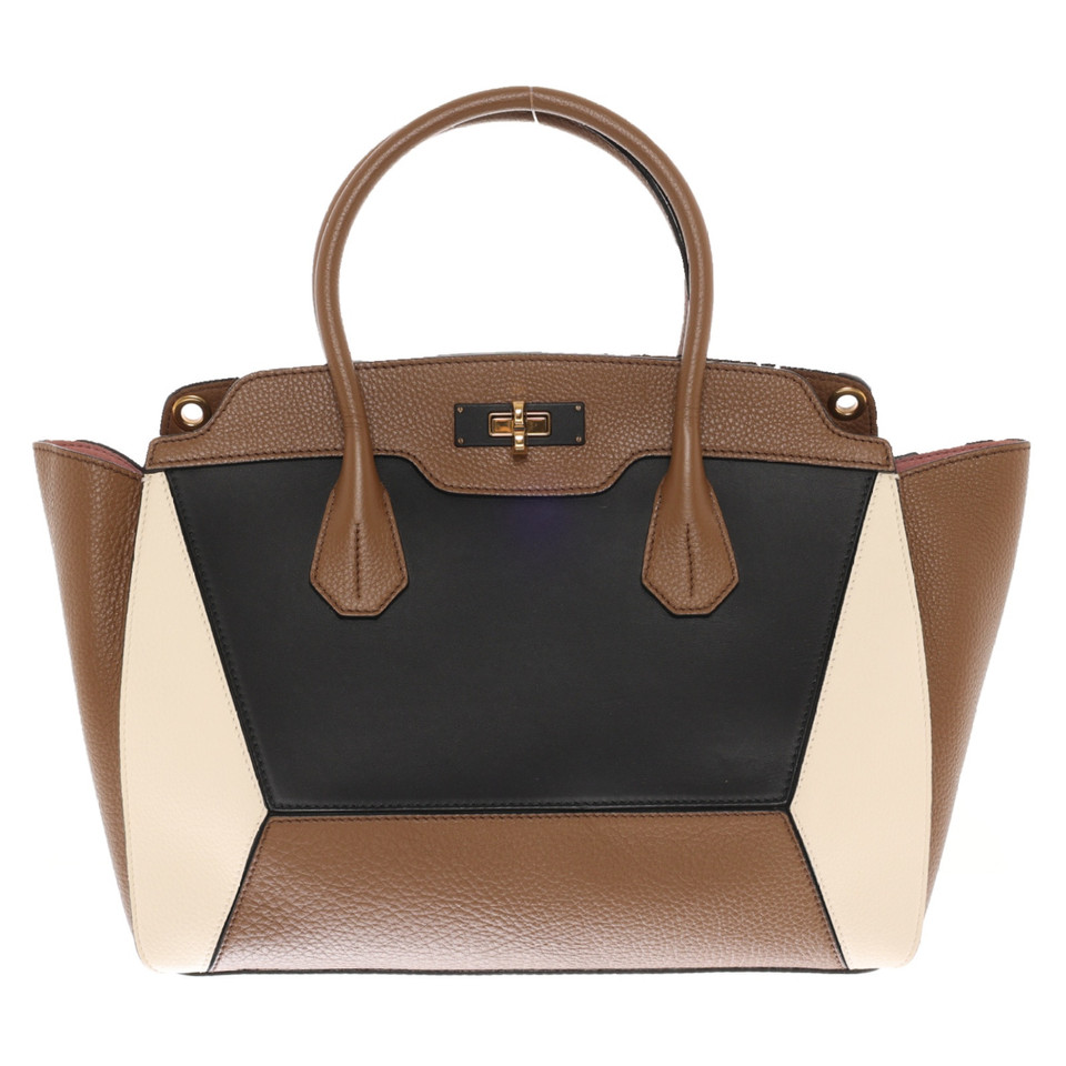 Bally handbag leather