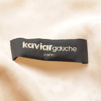 Kaviar Gauche Robe en blanc / nu