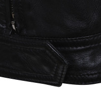 Armani Collezioni Leather jacket in black