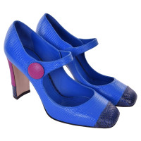 Dolce & Gabbana Mary Jane pumps en bleu