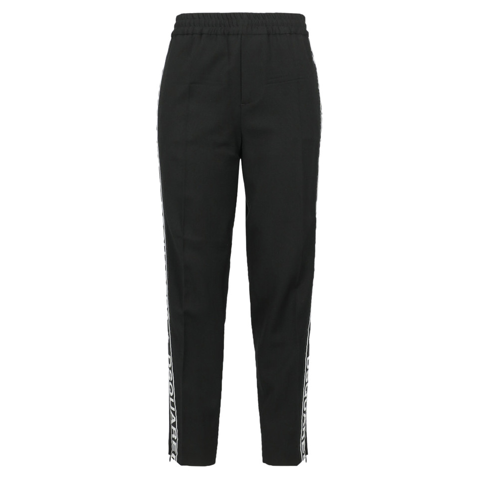 Dsquared2 Trousers Wool in Black