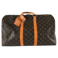 Louis Vuitton Keepall 45 Leather in Brown