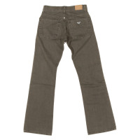 Armani Jeans Jeans in Cotone in Verde oliva