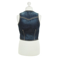 Dsquared2 Jeansweste im Used-Look