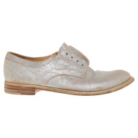 Officine Creative Silver colored lace-up shoes