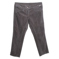 Marc Cain pantaloni di velluto in grigio