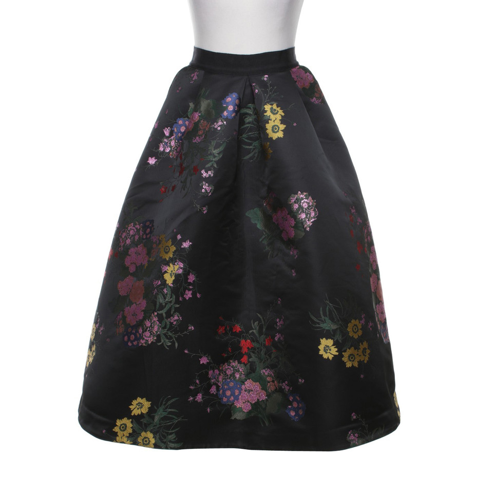 H&M (Designers Collection For H&M) Erdem X H & M jupe avec broderie florale