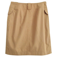 Tara Jarmon Skirt Cotton in Beige