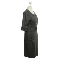 Burberry Wollen jurk in grijs