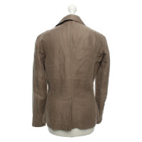 Etro Blazer aus Leinen in Braun