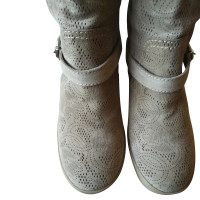 Grey Mer Boots Leather in Taupe