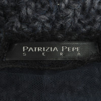 Patrizia Pepe Cappotto maglione blu
