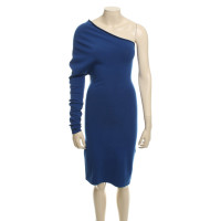 Stefanel One-Shoulder Kleid in Blau