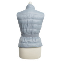 Prada Drops sleeveless Cardigan in light blue
