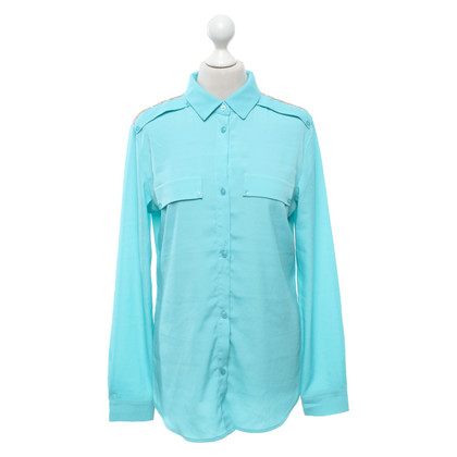 Maison Scotch Top in Turquoise