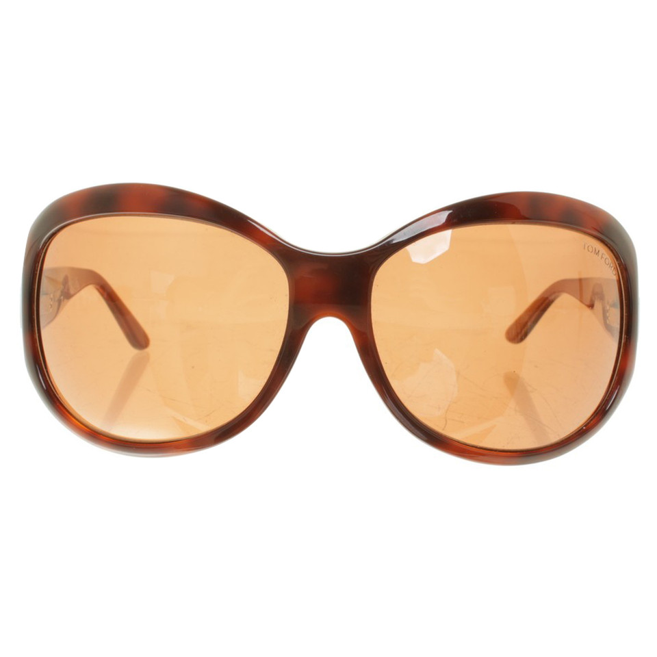Tom Ford Havana pattern sunglasses