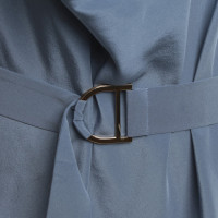 Max & Co camicetta di seta in Blu Grigio