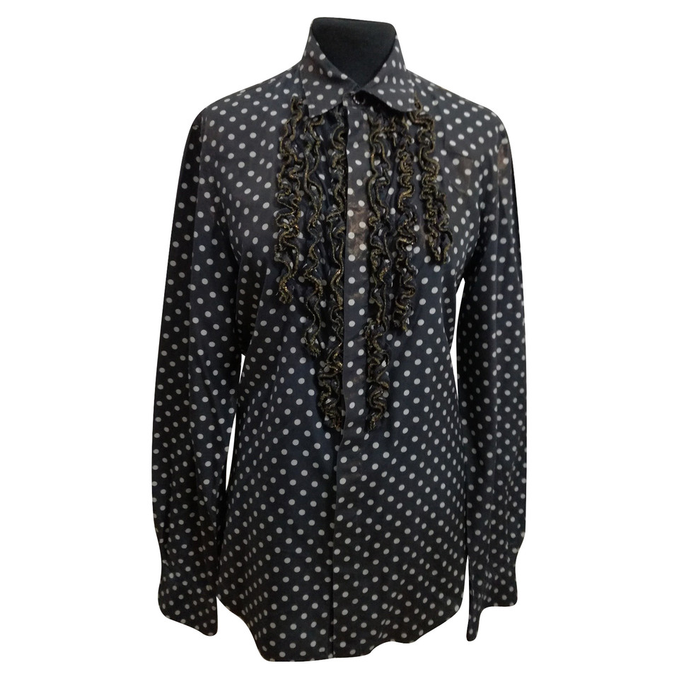 Jean Paul Gaultier Blouse with dot pattern