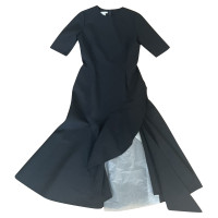 Oscar De La Renta Kleid aus Wolle in Schwarz
