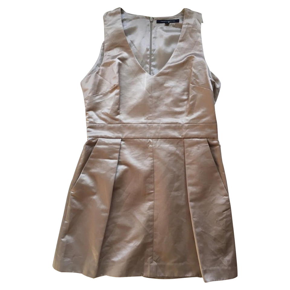 French Connection Vestito in Beige