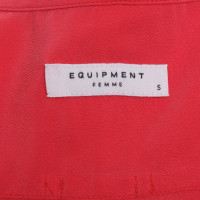 Equipment Blouse in het rood
