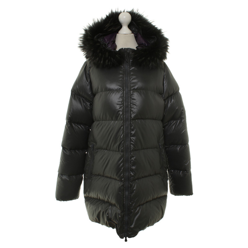 Duvetica Down jacket with detachable fur