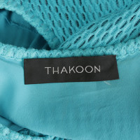 Thakoon Robe en Turquoise