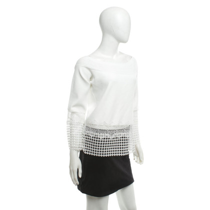 Elie Tahari top with lace