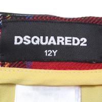 Dsquared2 skirt with check pattern