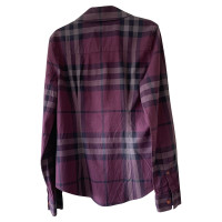 Burberry Top Cotton in Violet