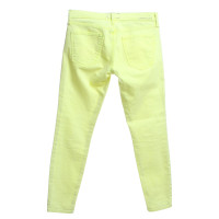 Current Elliott Jeans jaune fluo
