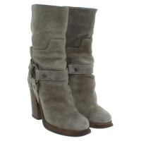 Dolce & Gabbana Suede boots in grey