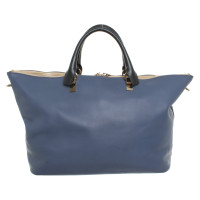 Chloé Handtasche aus Leder in Blau