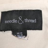 Needle & Thread Jupe en Beige