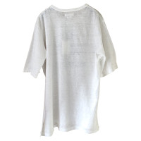 Isabel Marant Etoile top made of linen in white