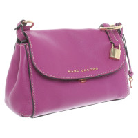 Marc Jacobs Borsa a tracolla in Pelle in Viola